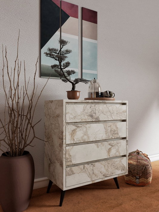 Hanah Home Cómoda Ephesus Marble Hanah Home Cómoda Ephesus Marble